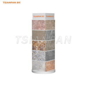 quartz display stand granite sample display-SW323