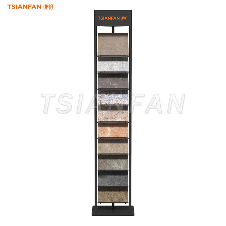 natural stone display stand showroom display rack-SW326 - 图片 3