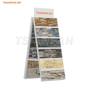 cultured stone A frame display stand stone display ideas-SW371