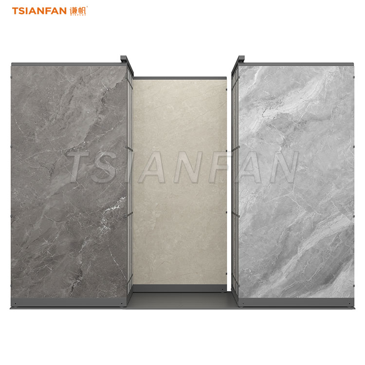 large slabs push pull display stand display frame customization-SG1007 - 图片 3