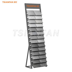 stone sample show rack personalized stone display rack-SRL050