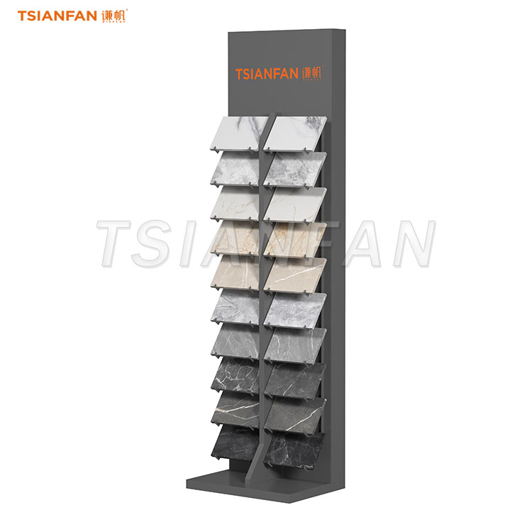 tile displays for showrooms customized iron frame-SRL097