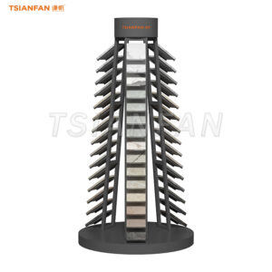 sample stone display tower quartz sample display ideas-SRL147