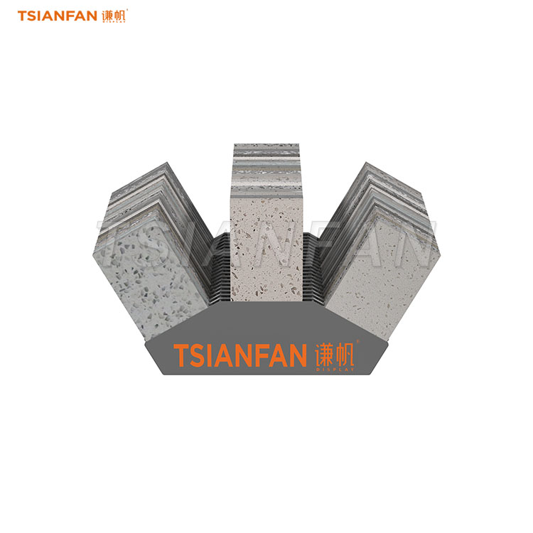 quartz stone countertop display stand flooring racks-SRT505 - 图片 3