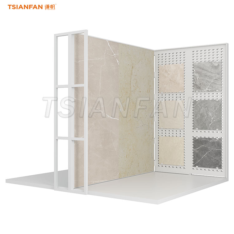 quartz display stand granite sample display rack-CD106 - 图片 3