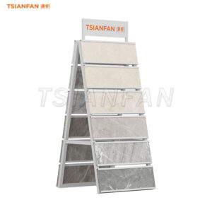 granite sample display stands A frame display rack-CL258