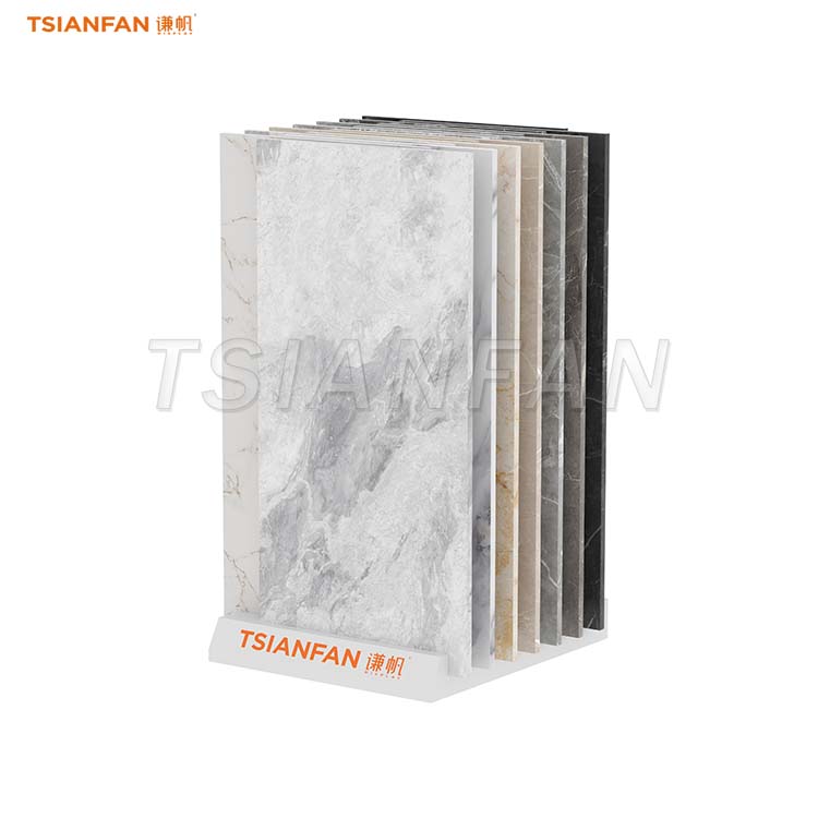 ceramic tiles slotted display stand stone displays-CE807 - 图片 3