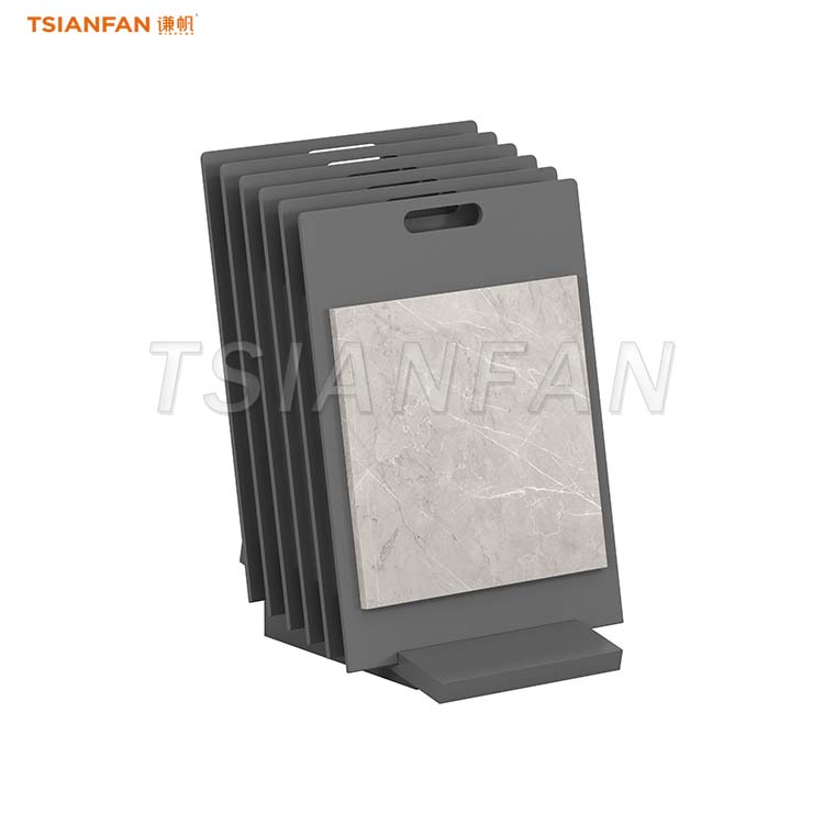 simple tile display stand stone displays-CE985
